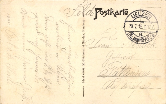 Postcard Uelzen in Lower Saxony, Ratsteich