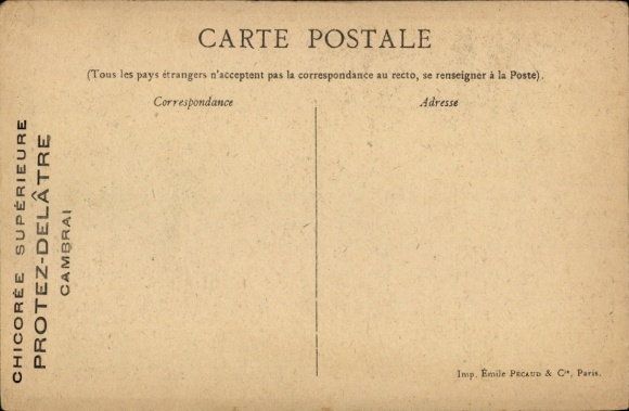 Postcard Sports, Assaut de Boxe anglaise en salle, boxers fighting, boxing ring