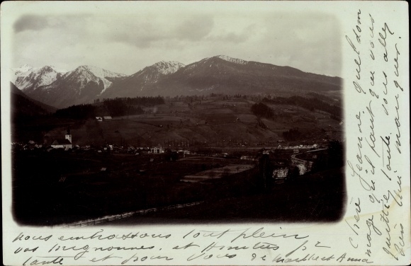 KP Austria, miejsce przed górską panoramą