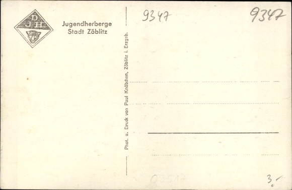 Postcard Zöblitz Marienberg in the Erzgebirge of Saxony, lot at the youth hostel DJH, children