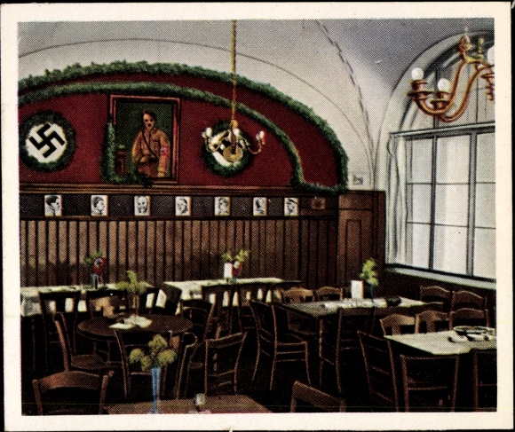 Collective picture The post-war period No. 19 July 1919 Beginnings of the NSDAP, Leiberzimmer Sterneckerbräu