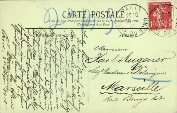 En Parijs XV. Vaugirard, Rue Violet