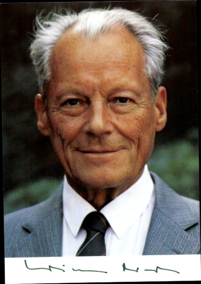 PC Willy Brandt, fourth Chancellor of the Federal Republic of Germany from 1969 to 1974, portrait