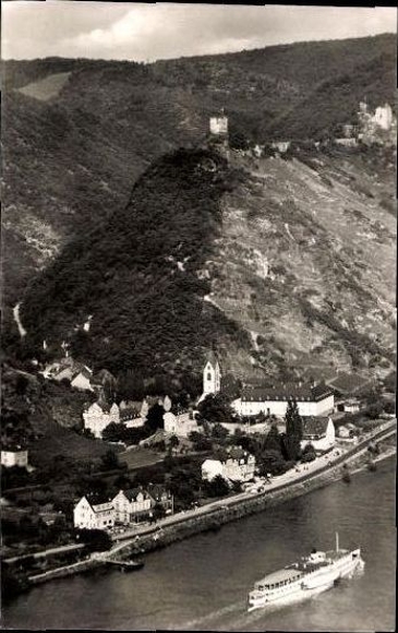 10 old PCs Bornhofen am Rhein, various views
