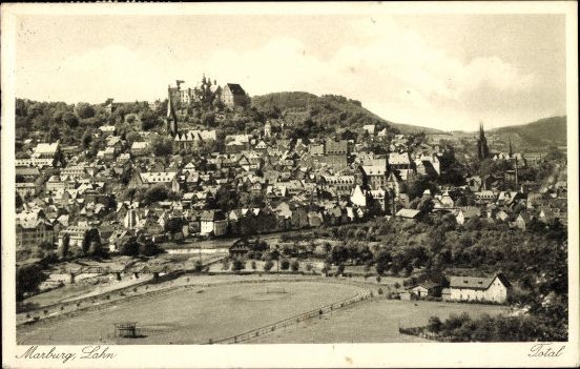 10 alte Ak Marburg in Hessen, diverse Ansichten