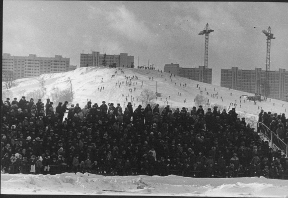 Photo Russia, auto racing, auto rally Russian winter, Krylatskoye