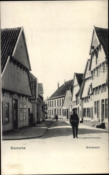 Ak Bramsche in Niedersachsen, Brückenort