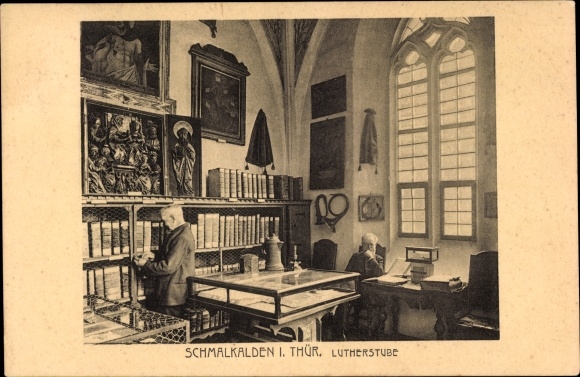 PC Schmalkalden in Thuringia, Luther room