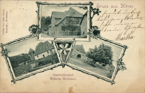 Passepartout Postcard Höver Sehnde Region Hannover, Inn