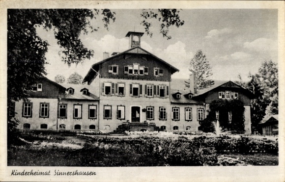 Ak Sinnershausen Kr. Meiningen, Kinderheim