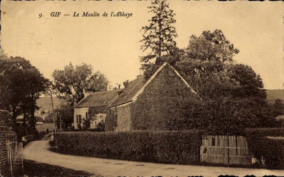 CPA Gif Essonne, Moulin de l'Abbaye