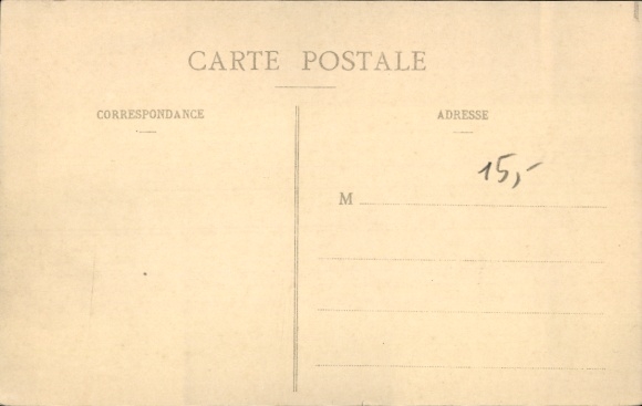 Postcard Rueil Malmaison Hauts de Seine, group of workers, bicycles, establishments Hurtu, Ru