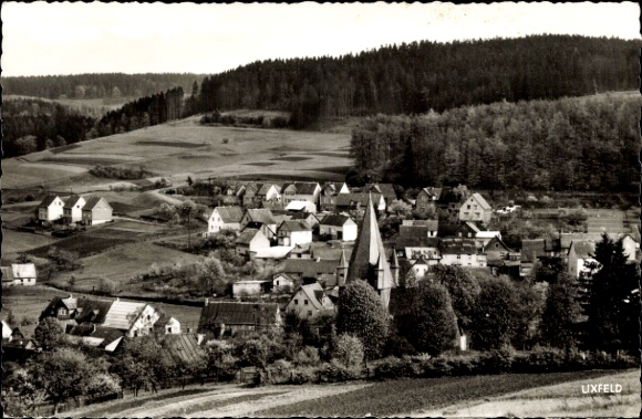 Postcard Lixfeld Angelburg in Hesse, general view