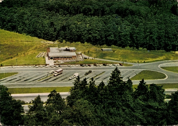 Ak Waldmohr in der Pfalz, Autobahnrasthof Waldmohr