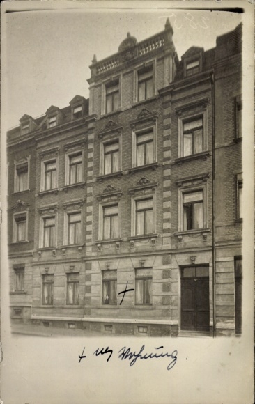 Foto Ak Meerane in Sachsen, Wohnhaus