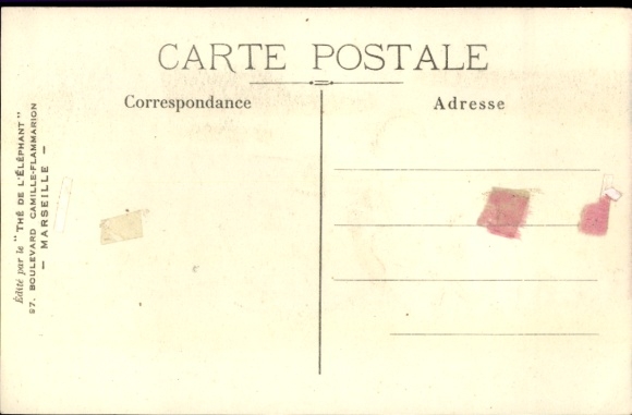 Artist Postcard Trohon, Advertising, The de l'Elephant