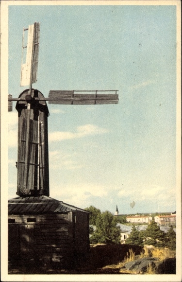 Postcard Karlstad Schweden, Vaderkvarnen, Mariebergsskogen