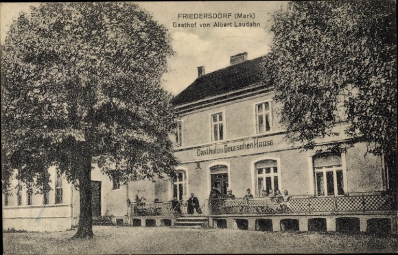 PC Friedersdorf Vierlinden Brandenburg, Gsathof by Albert Laudahn