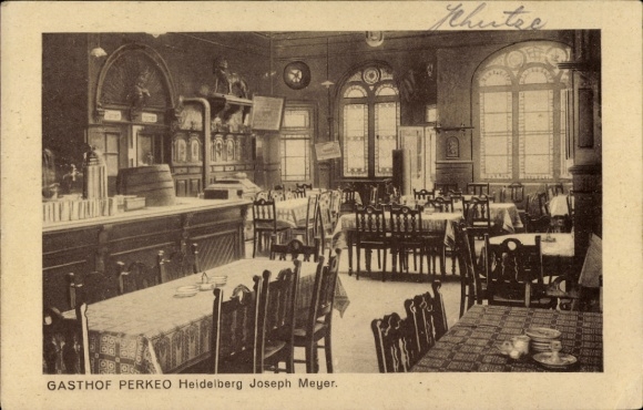PC Heidelberg am Neckar, Gasthof Perkeo, owner Joseph Meyer