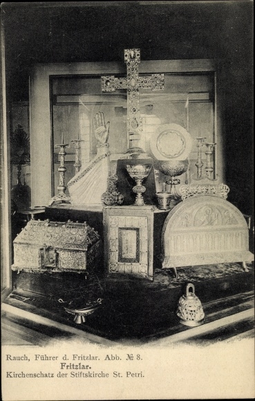 PC Fritzlar in Hesse, treasury of the collegiate church of St. Petri