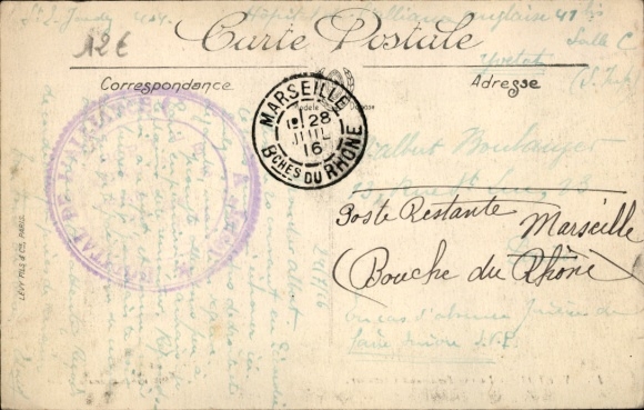 Postcard Yvetot Seine Maritime, Rue Ferdinand Lechevallier