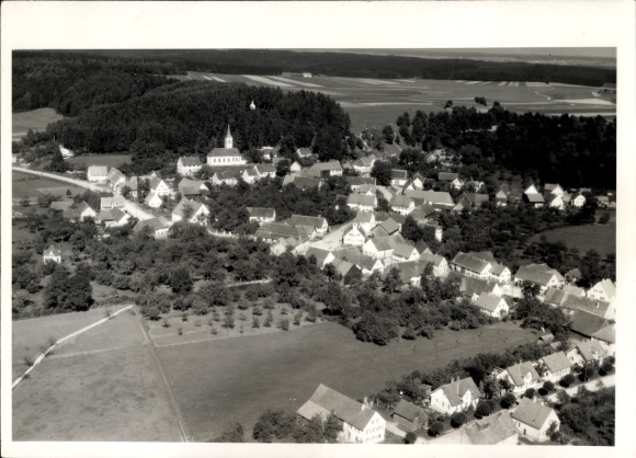 Foto Bellenberg in Schwaben, Fliegeraufnahme