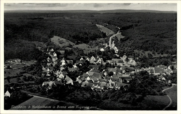 Ak Meinheim in Mittelfranken, Fliegeraufnahme