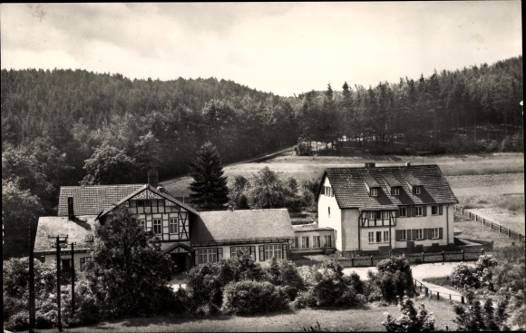 Postcard Ernstroda Friedrichroda in the Thuringian Forest, FDGB convalescent home Otto Heller