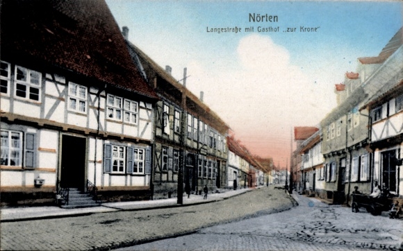 KP Nörten Hardenberg w Dolnej Saksonii, Langestraße, Gasthof zur Krone