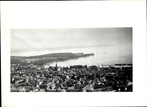 Foto Konstanz am Bodensee, Fliegeraufnahme, Gesamtansicht