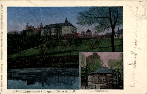 Luna Postcard Frauenstein Carinthia Austria, Schloss Frauenstein
