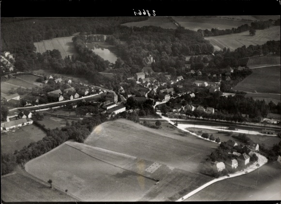 Foto Hermsdorf Ottendorf Okrilla Sachsen, Fliegeraufnahme