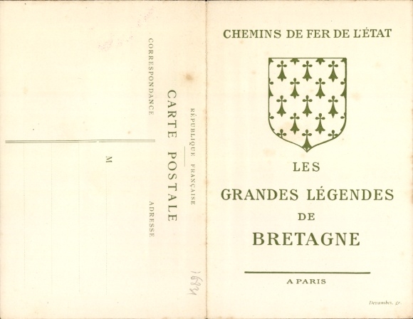 Klapp Ak Chemins de Fer de l'Etat, Les Grandes Legendes de Bretagne, Arthus en Lancelot