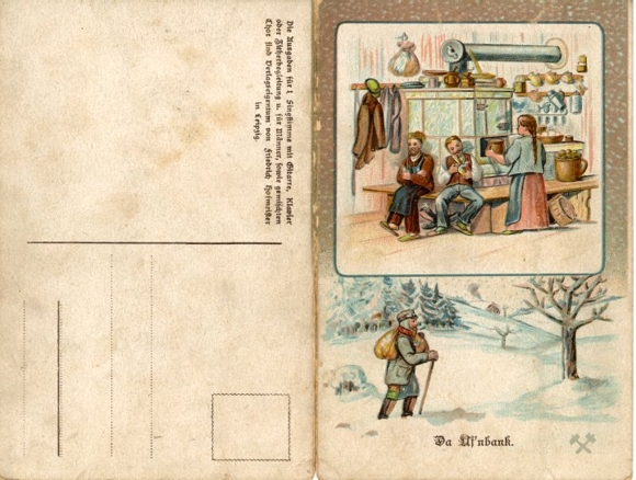 31 individual song cards, Anton Günther