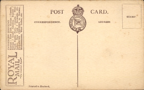 PC RMSP D-Klasse stoomboot, Royal Mail Lines