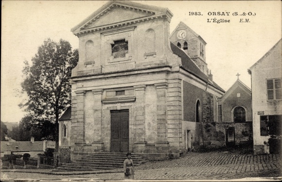 Ak Orsay Essonne, L'Eglise