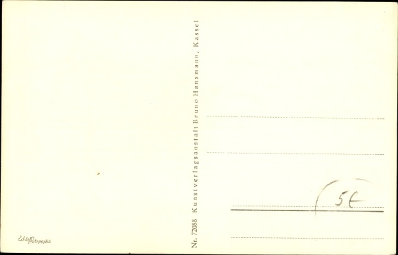 Postcard Arado multipurpose and trainer Ar 66, D IVNE