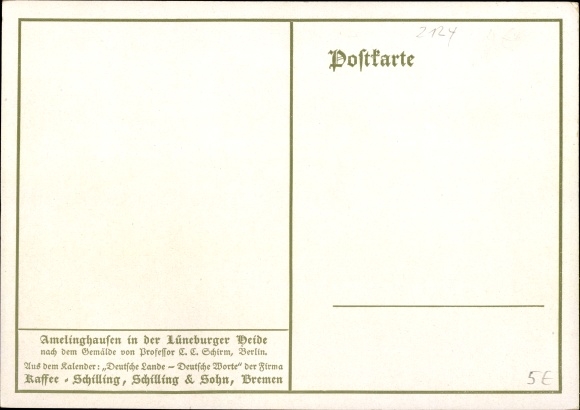 Artist PC screen, CC, Amelinghausen Lower Saxony, house with garden, Lüneburg Heath