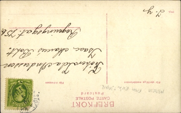 Postcard Marija Pavlovna Romanova, Duchess of Södermanland, Sweden, 1890 to 1958