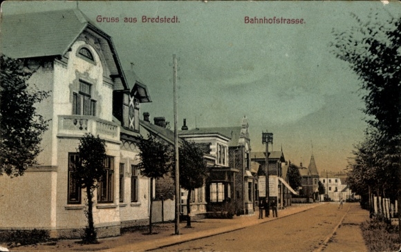 PC Bredstedt in North Frisia, Bahnhofstrasse