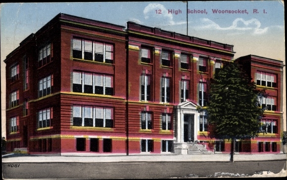 Ak Woonsocket Rhode Island VS, middelbare school