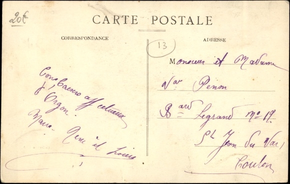 Ak Plan-d'Orgon Bouches du Rhône, Arènes Laty, Jeux de boules
