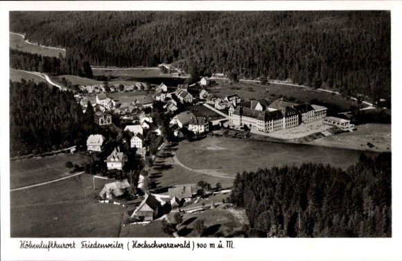 Ak Friedenweiler im Schwarzwald, Fliegeraufnahme