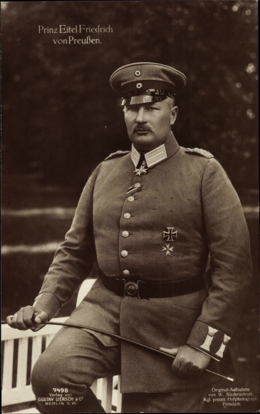 KP Eitel Friedrich książę pruski, portret, Liersch 7498