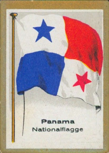 Sammelbild Bulgaria Fahnenbilder Nr. 313, Panama, Nationalflagge