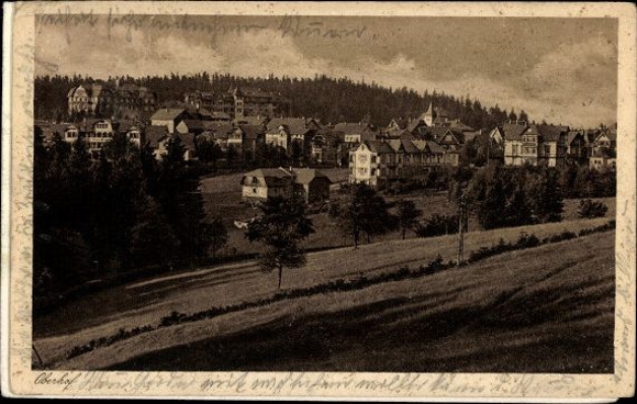 8 old PCs Oberhof in Thuringia, various views