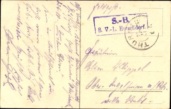PC Hutschdorf Thurnau in Upper Franconia, Immanuel rest home