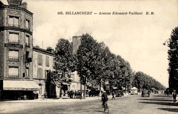 PC Billancourt Hauts de Seine, Avenue Edouard-Vaillant