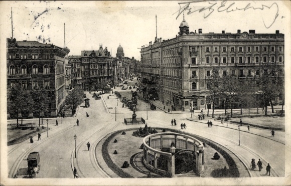 Ak Berlin Mitte, Wilhelmplatz, Hotel Kaiserhof