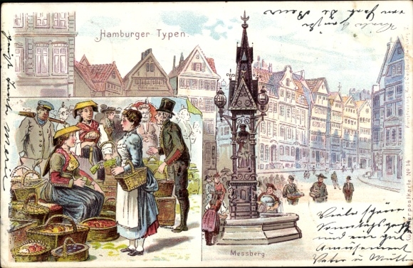 lito Hamburg, Typy hamburgerów, scena targowa, Messberg